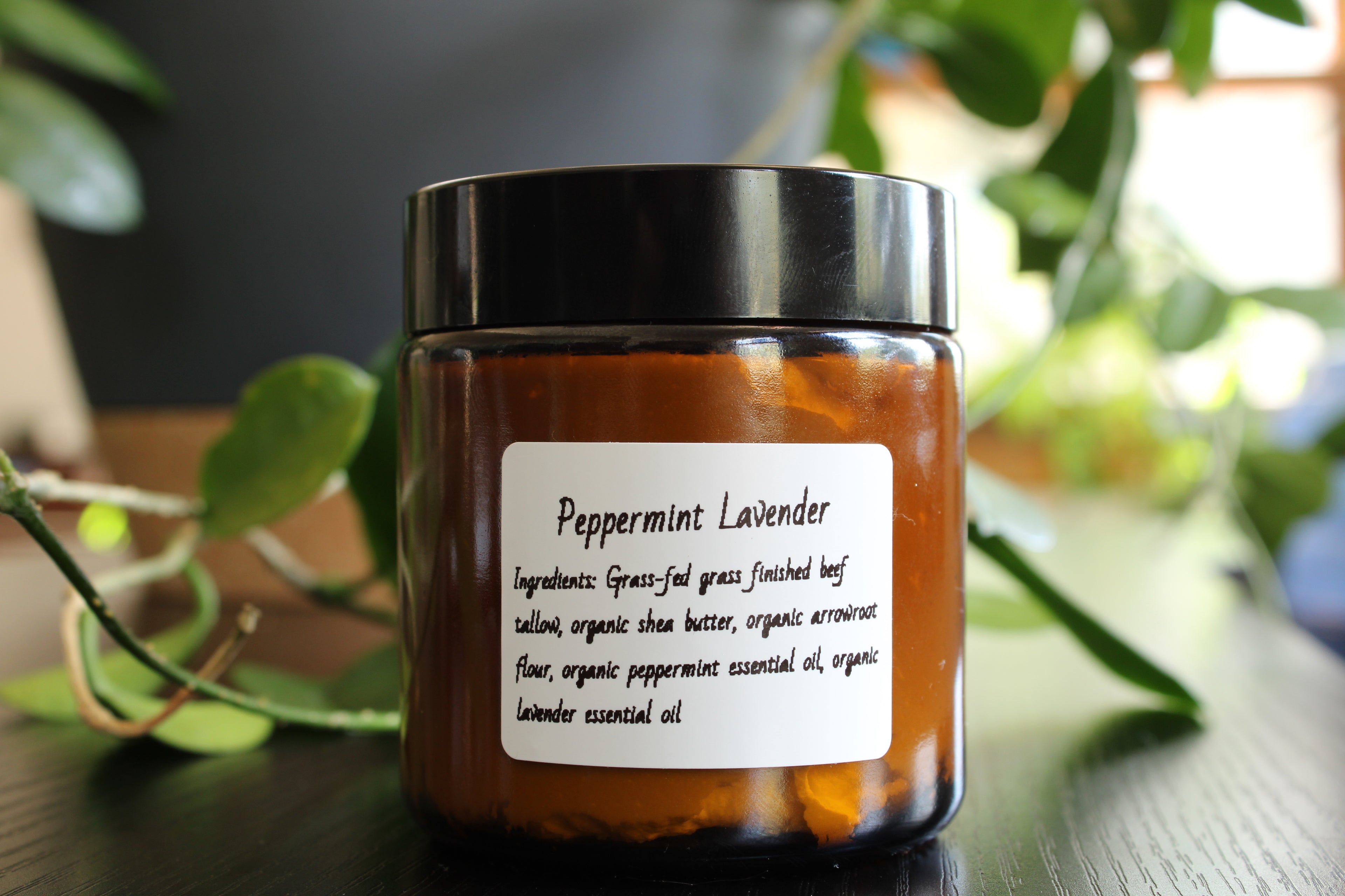 Peppermint Lavender Organic 100% Grass Fed Tallow Body Butter