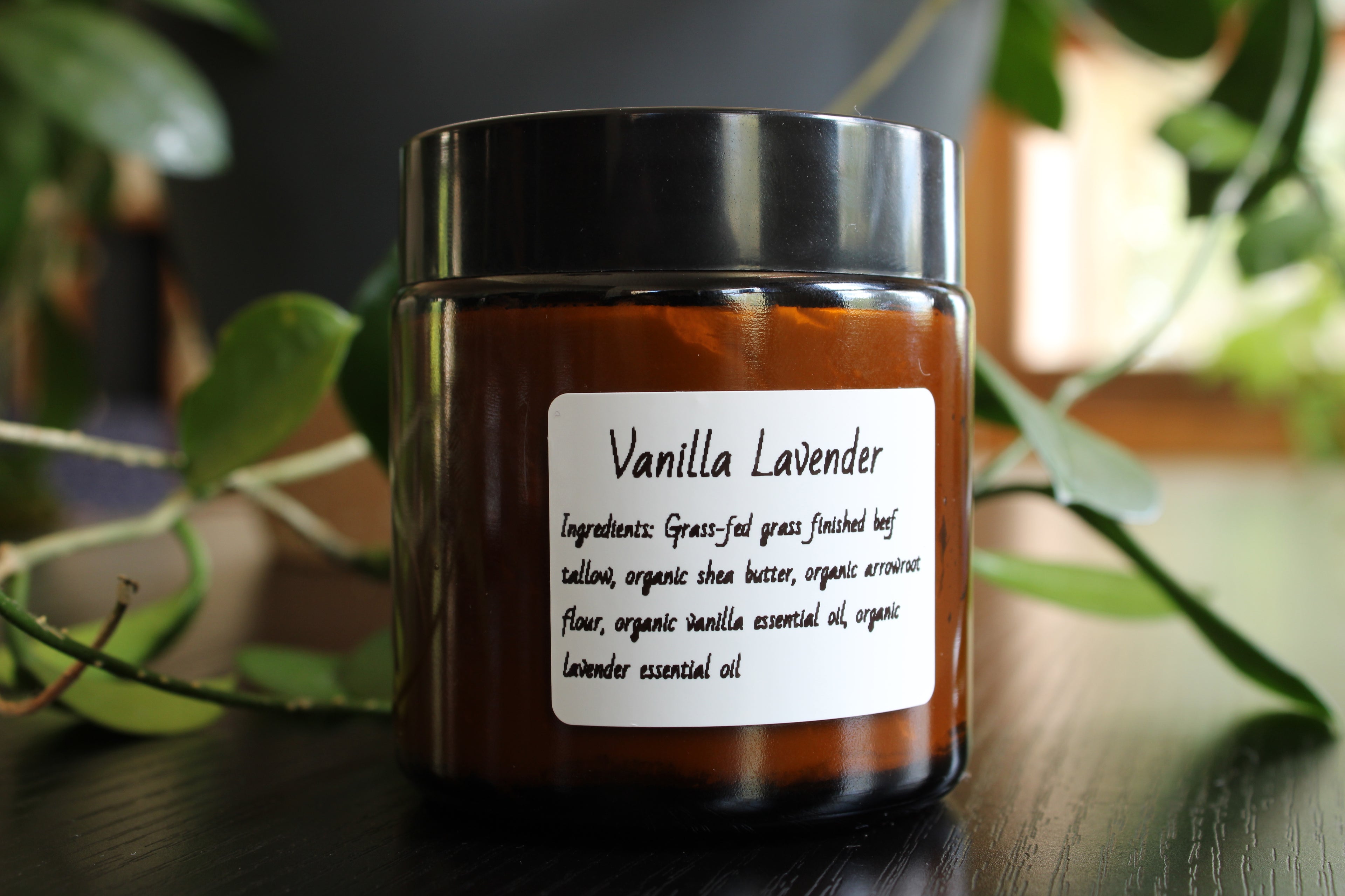 Vanilla Lavender Organic 100% Grass Fed Tallow Body Butter